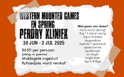 Western Mounted Games Perdry Kliniek